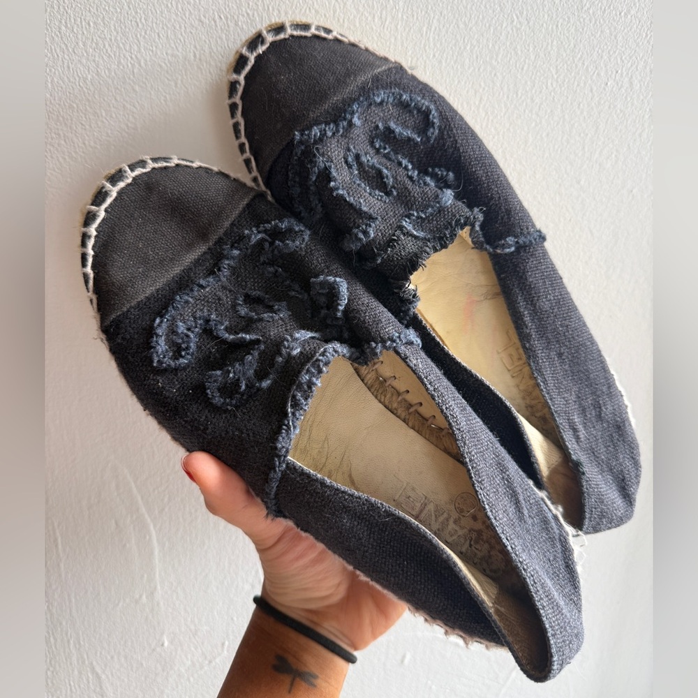 Authentic Chanel Espadrilles